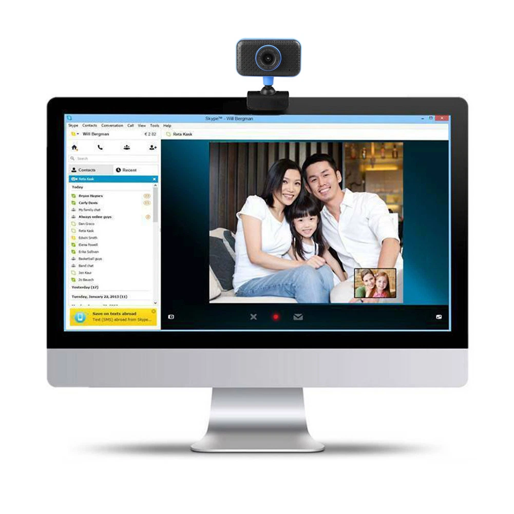 Laptop Desktop Webcam Computer Digital PC CCTV Security Web Mini Camera