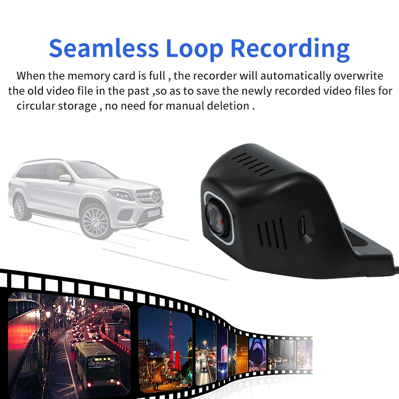 1080P Single Lens Mobile Phone Connected Car Hard Disk Video Recorder Car Driving Recorder