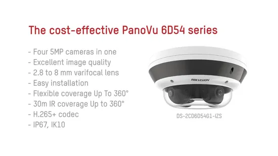 Hikvision IP CCTV Security Panoramic Dual