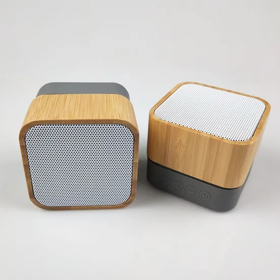 Natural Bamboo Speaker Creative Bluetooth Portable Wireless Bluetooth Mini Eco Bambu Speaker 